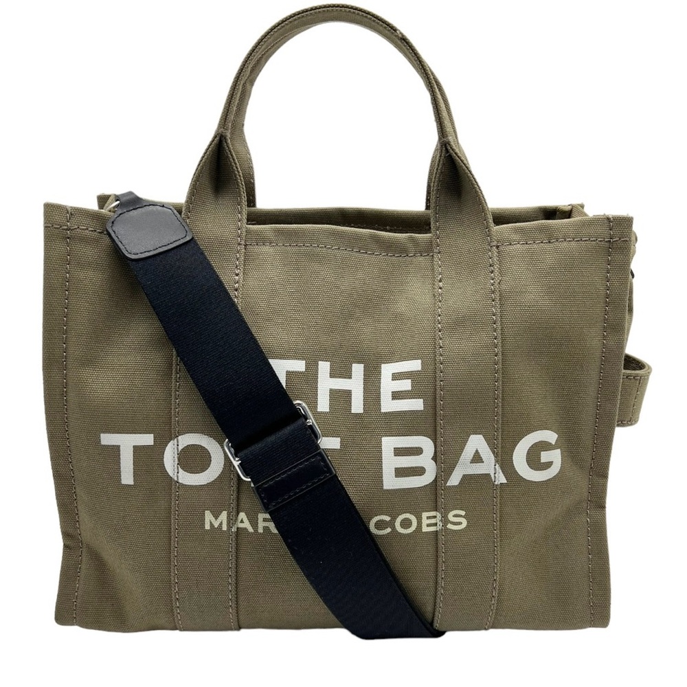 Marc Jacobs Khaki Messenger Bag with Black Strap